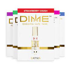 Dime Full gram cartridge